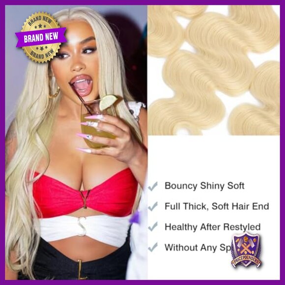 24 Inch Brazilian Virgin Human Hair Extensions Body Wave Weave Bundles main image 5